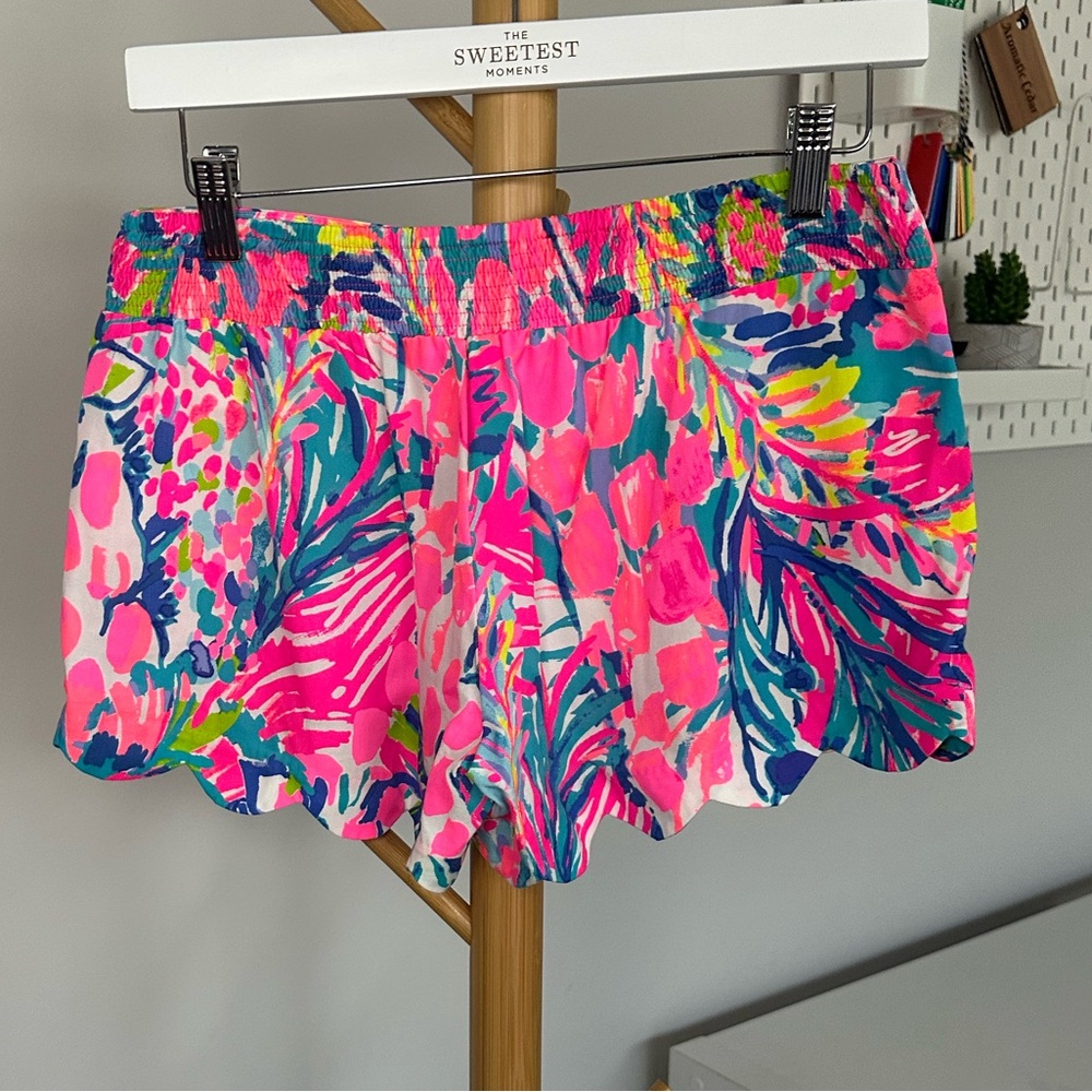 Lilly Pulitzer Dahlia Short in Gumbo Limbo Sz Small 🌸Collectors Print! - Picture 6 of 10